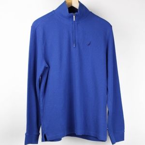 Nautica Kids Shirt 1/4 Zip Mock Turtleneck